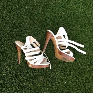 Bakers White Heels